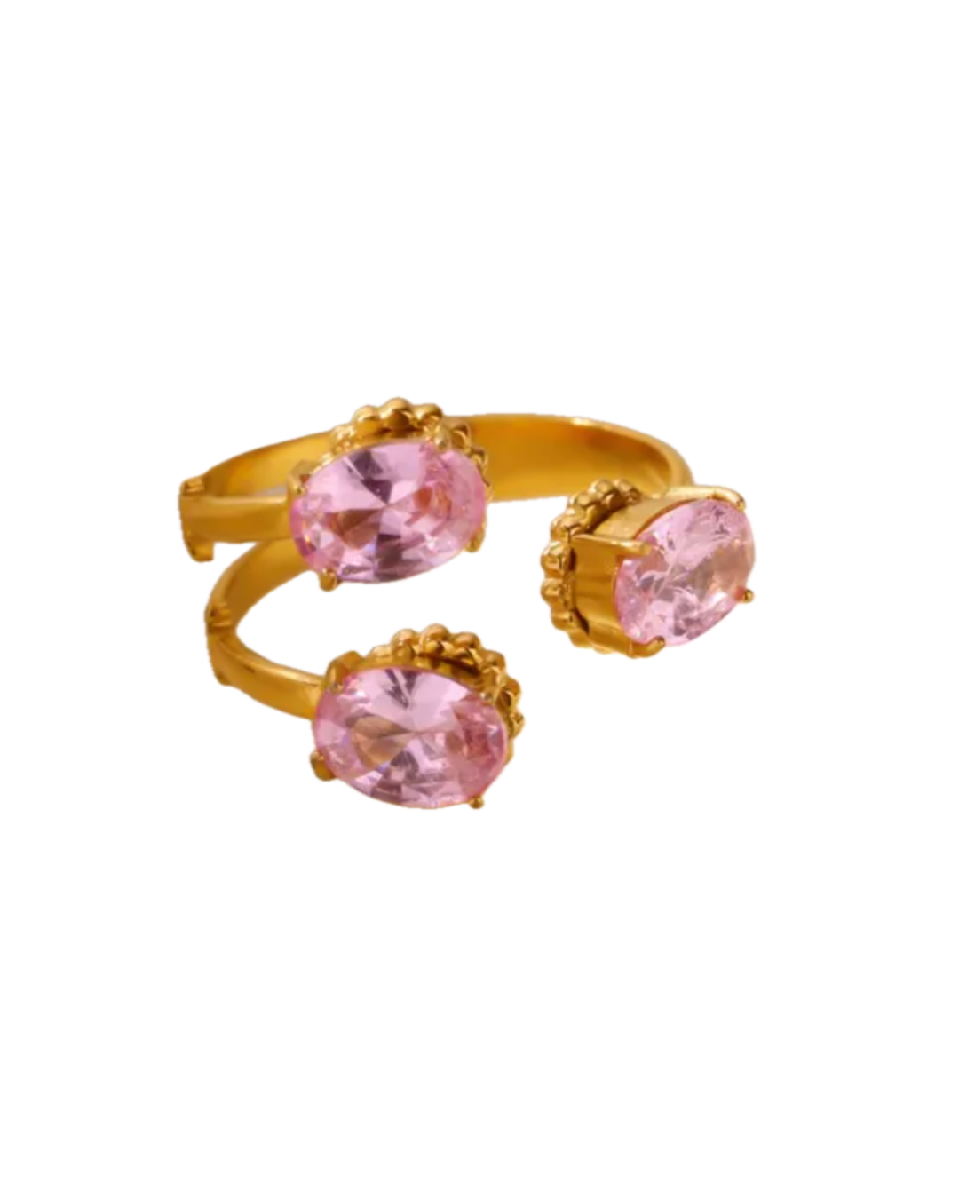 Bague Trio Rosa