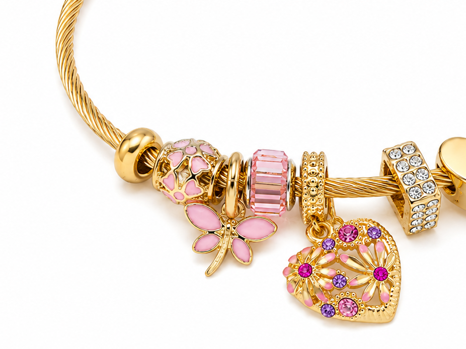 Bracelet Sakura Charms