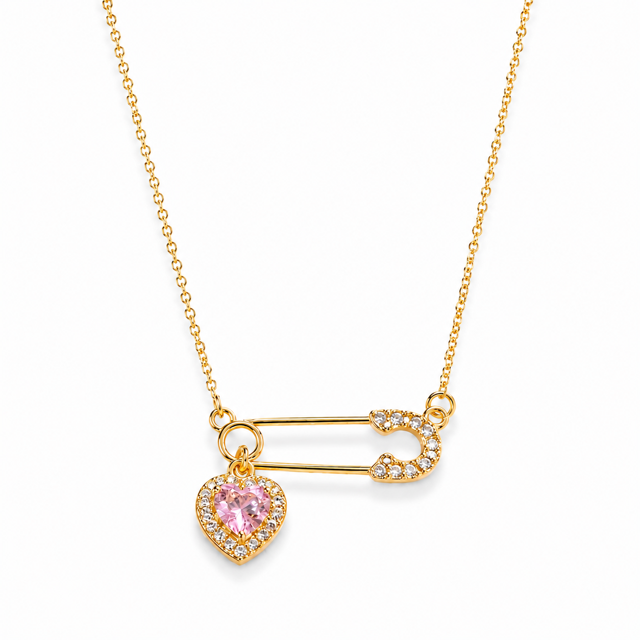 Collier Rose Eternity