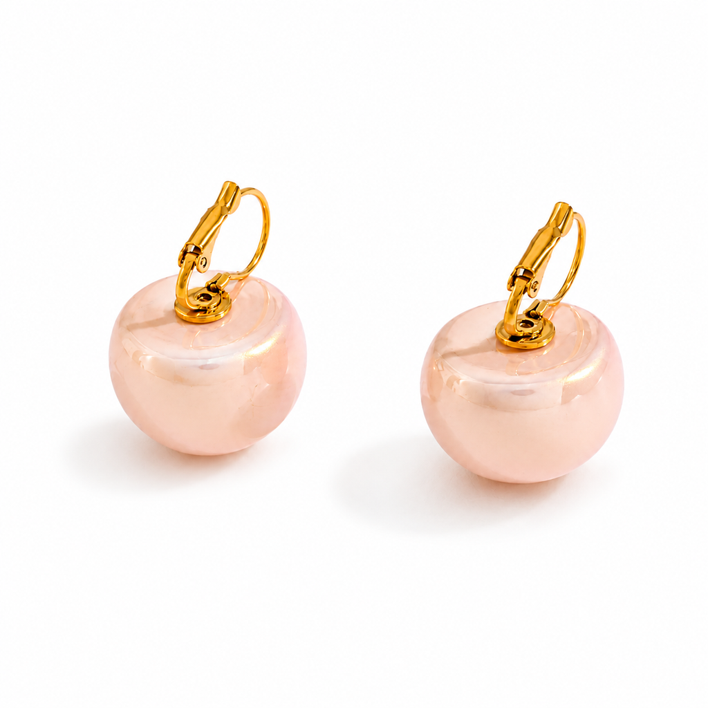 Boucles d'oreilles Perla Rosa