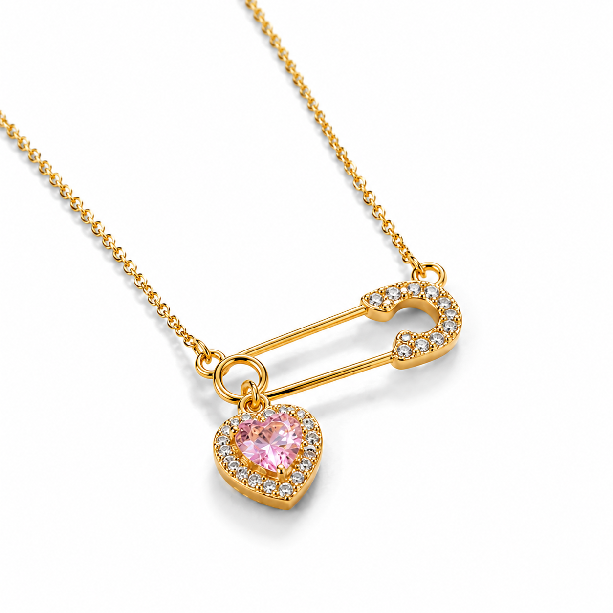 Collier Rose Eternity