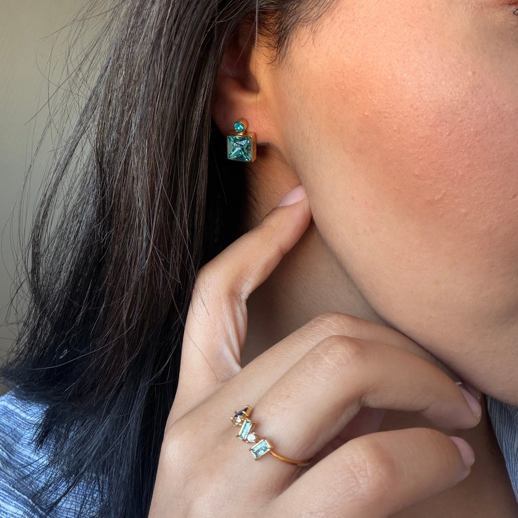 Boucles d'oreilles Lagoon