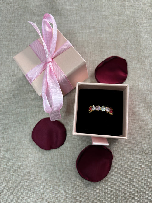 Bague Multi-pink
