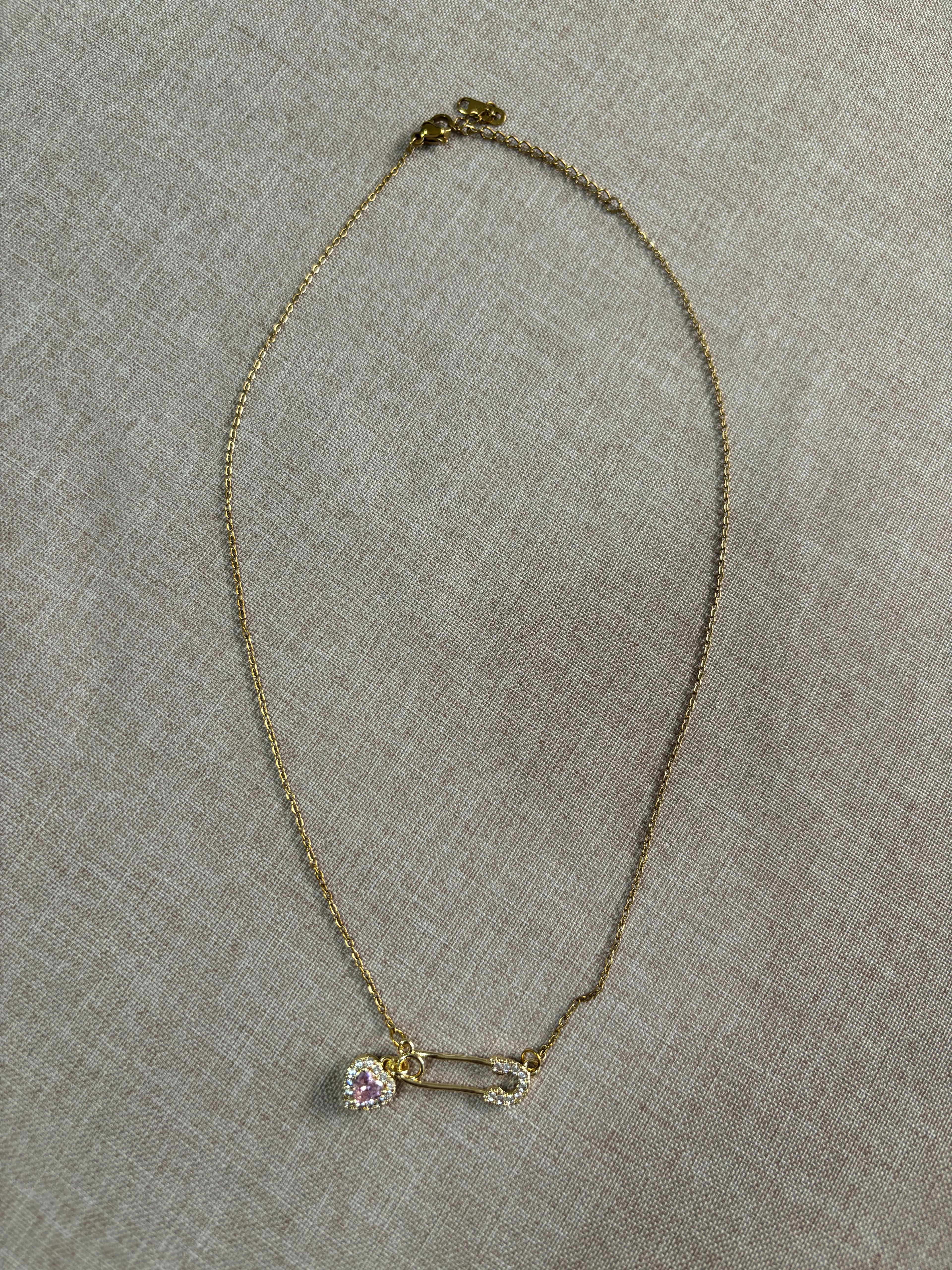 Collier Rose Eternity