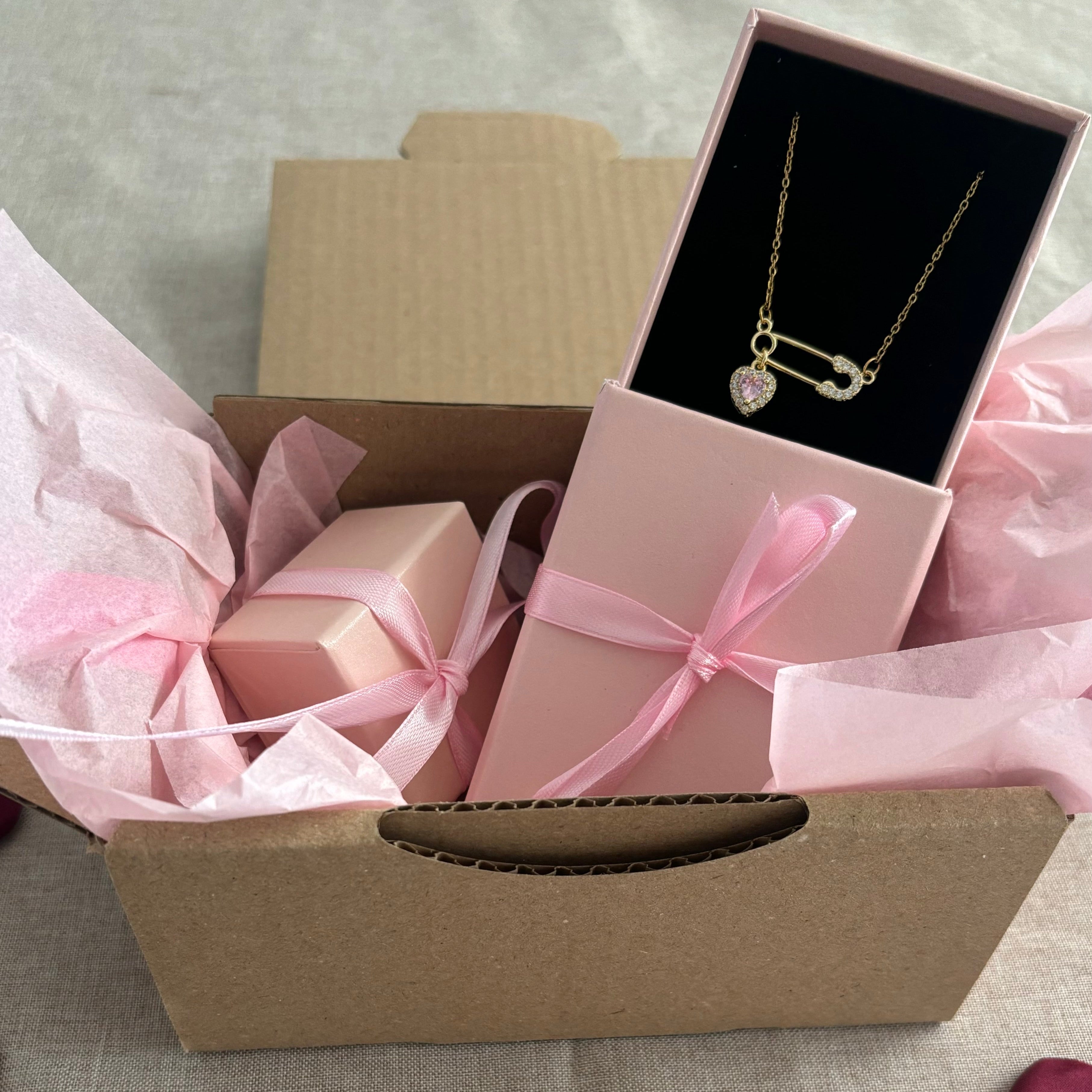Collier Rose Eternity