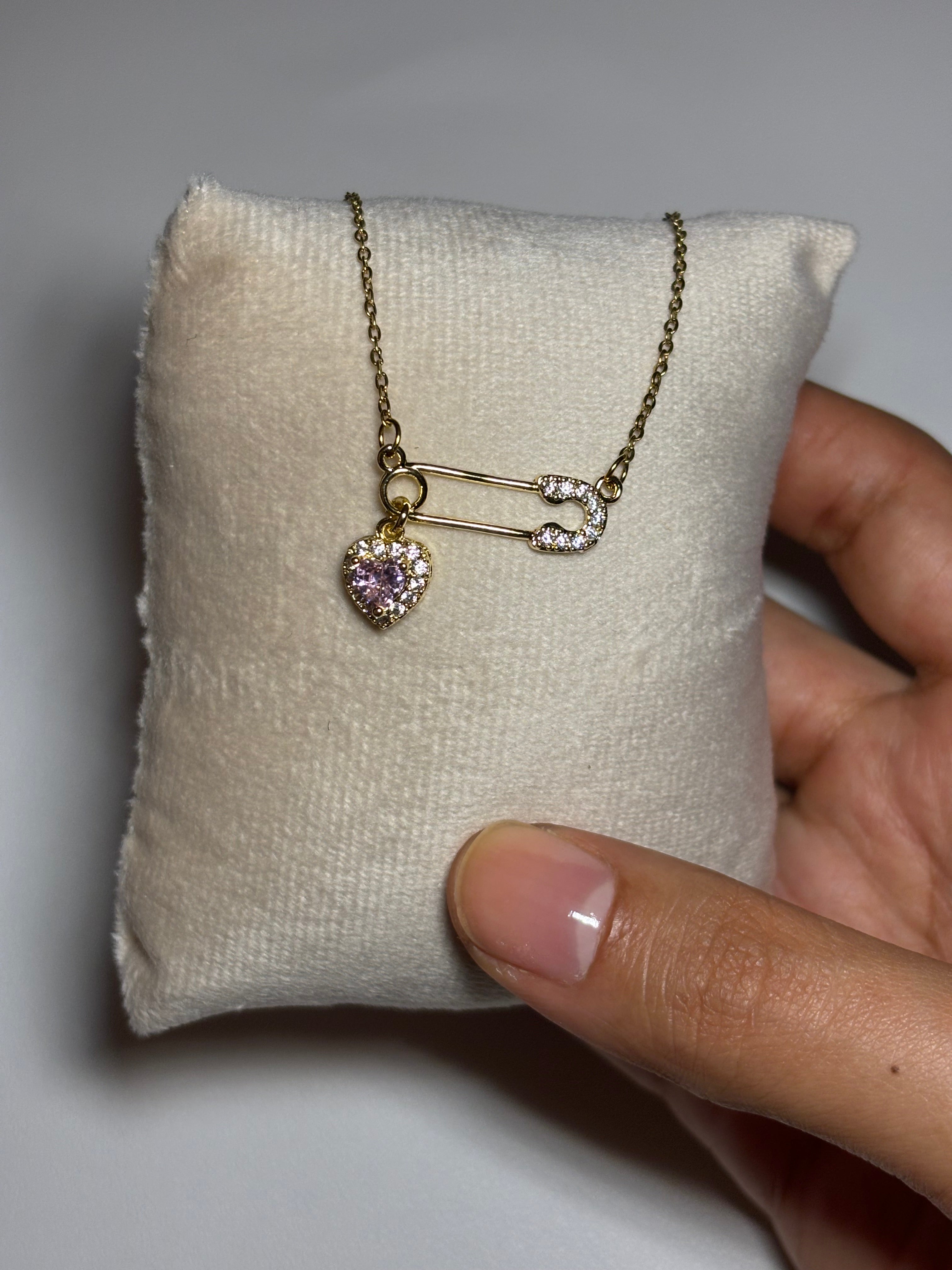 Collier Rose Eternity
