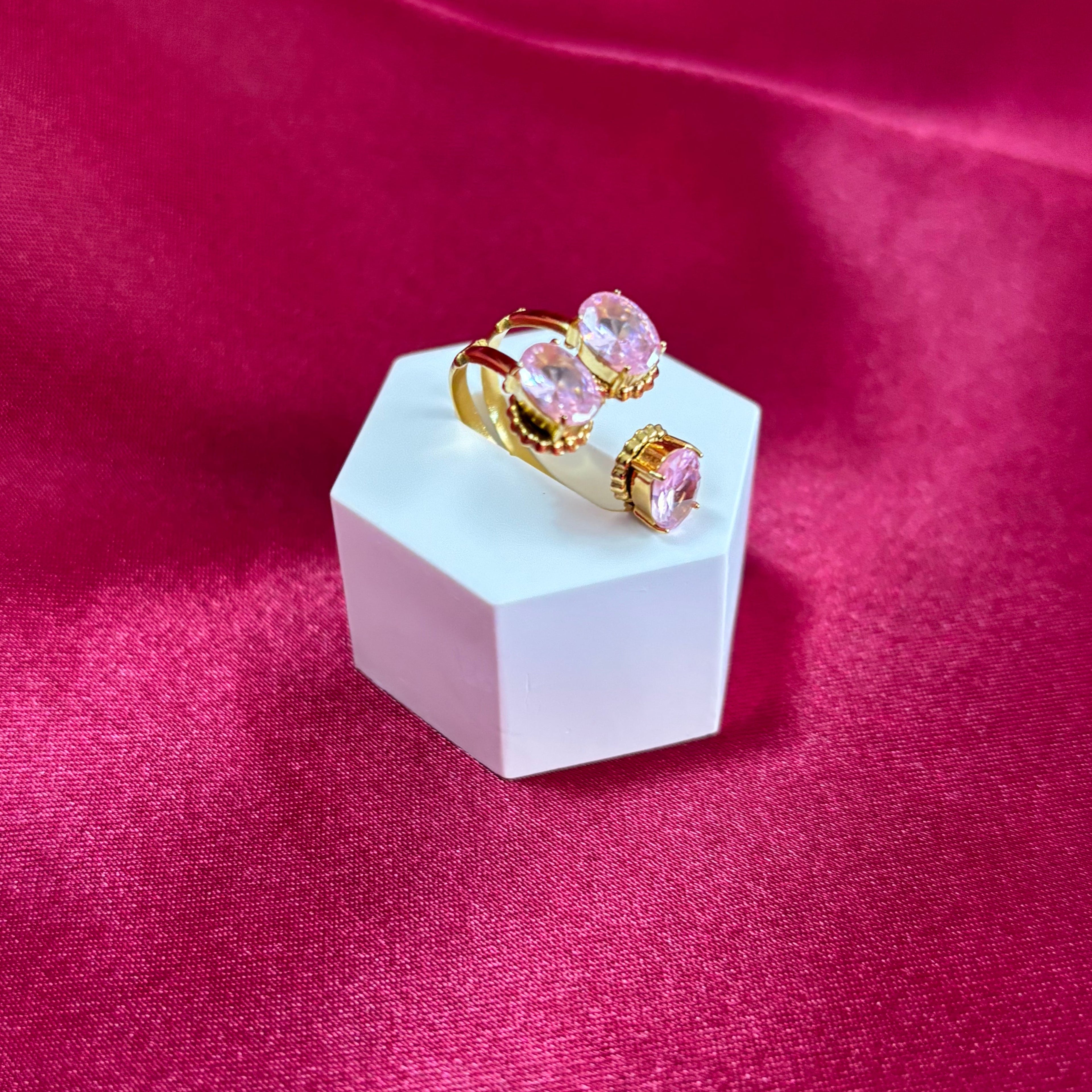 Bague Trio Rosa