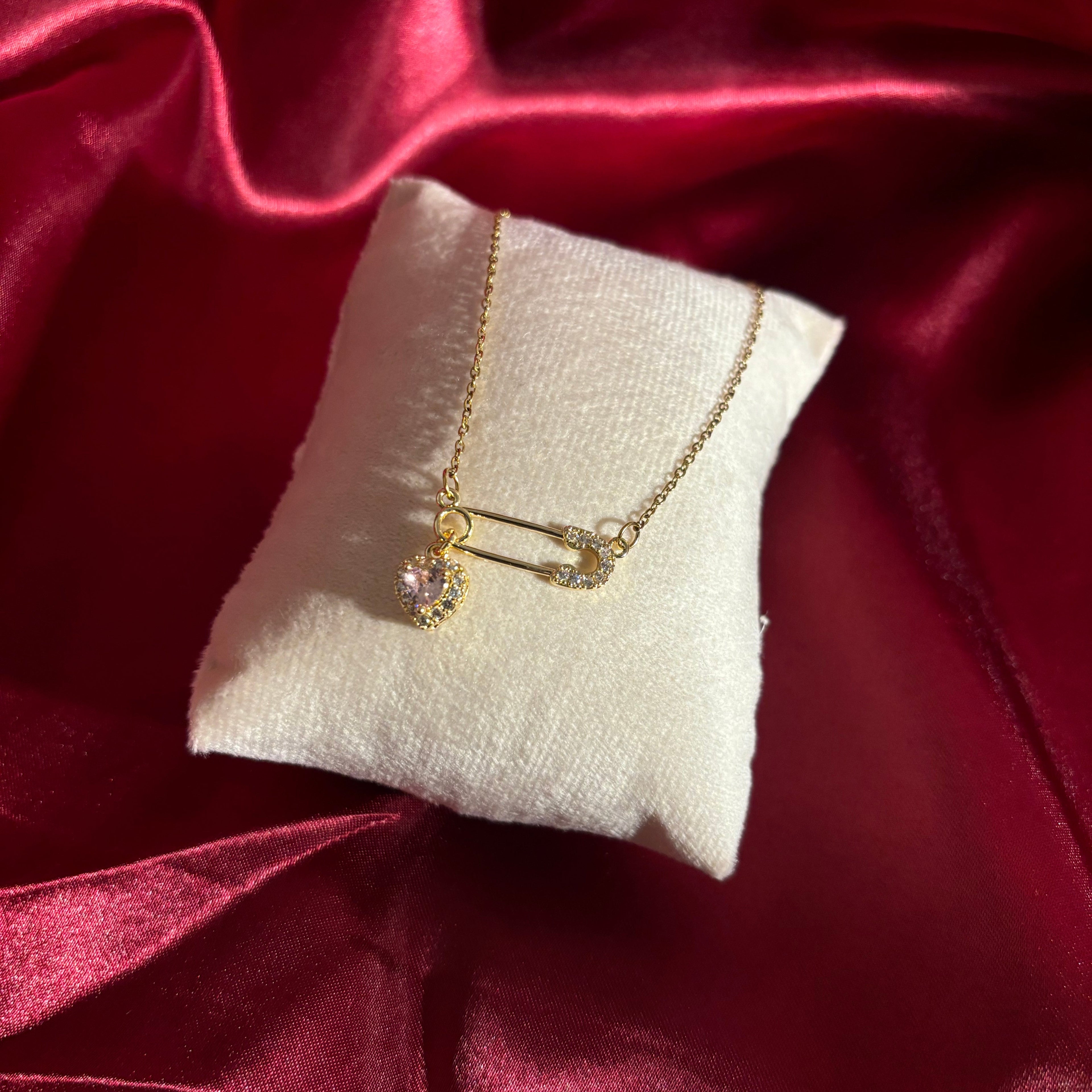 Collier Rose Eternity