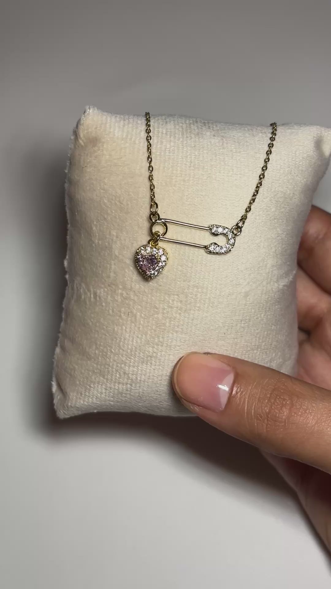 Collier Rose Eternity